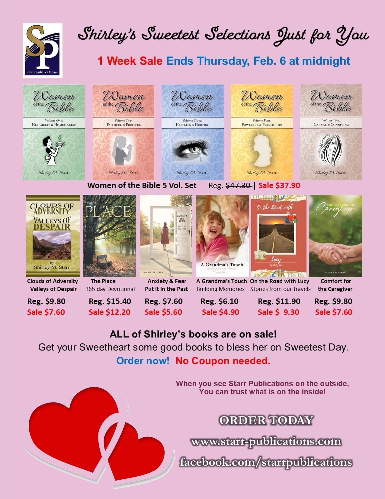 2501 SP Adv Flier -Shirleys Sweetheart Selections