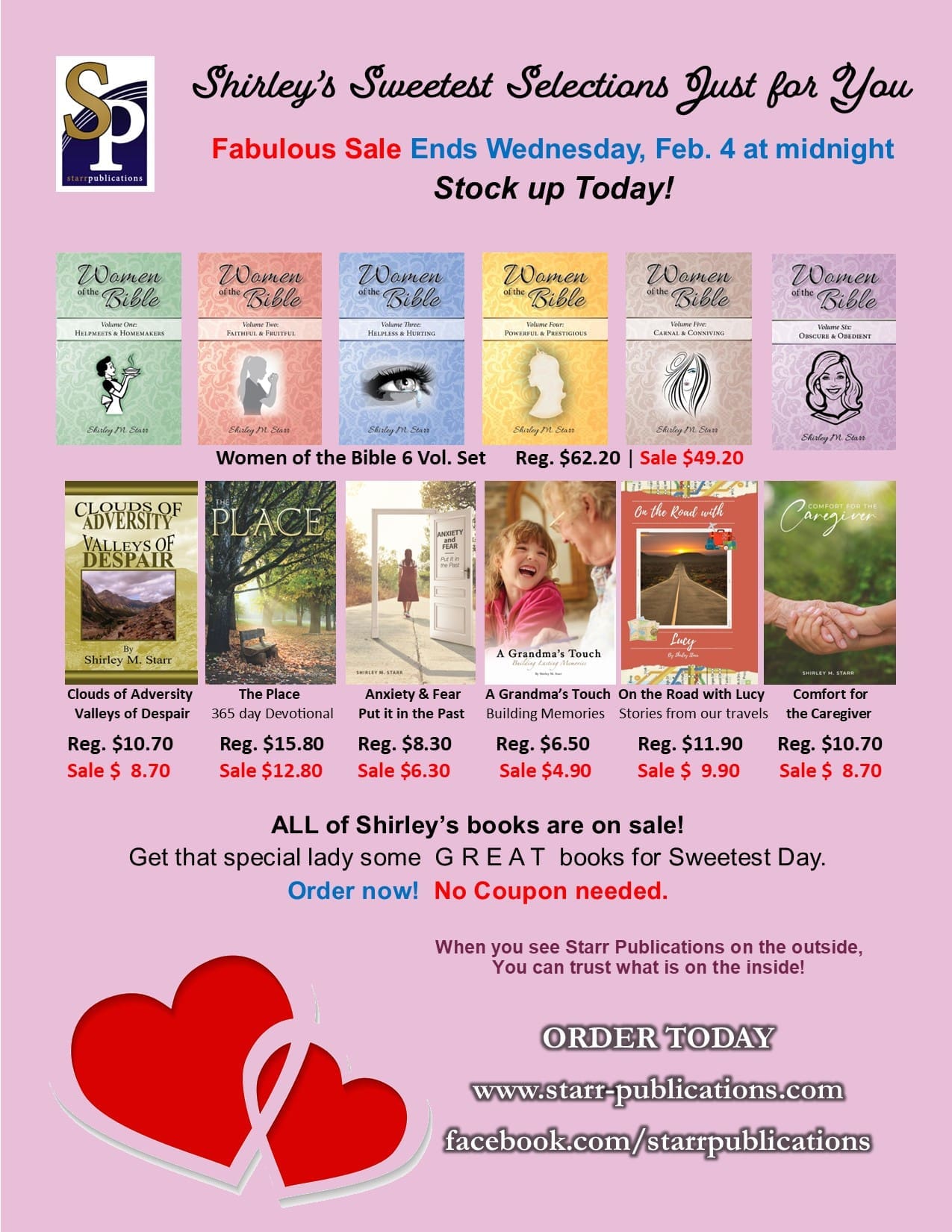 2601 SP Adv Flier -Shirleys Sweetheart Selections
